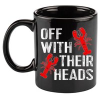 Crawfish Boil Funny Crayfish Off With Their Heads Crawfish 11oz C Handle Ceramic Mug