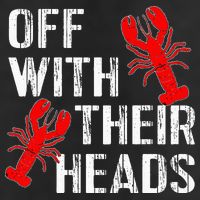 Crawfish Boil Funny Crayfish Off With Their Heads Crawfish Golf Towel