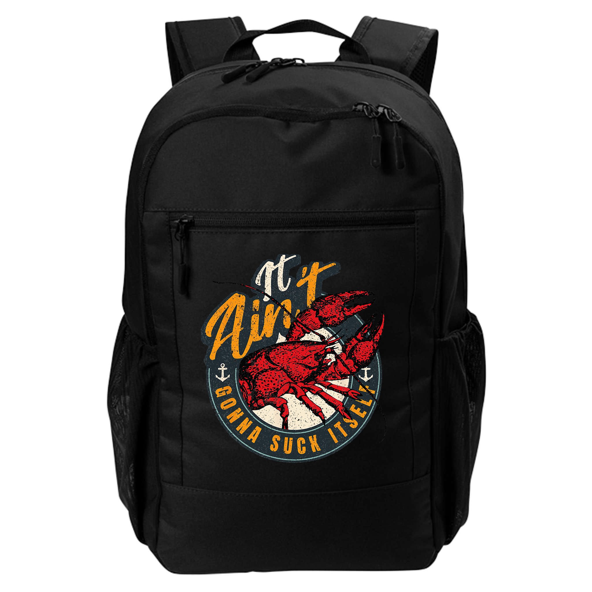 Crawfish Boil Funny Suck Itself Bayou Cajun Seafood Festival Backpack