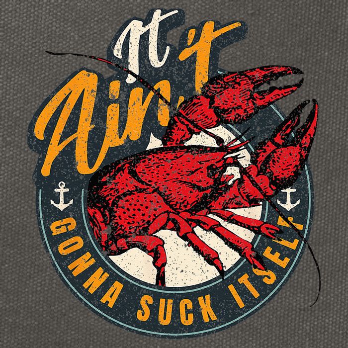 Crawfish Boil Funny Suck Itself Bayou Cajun Seafood Festival Cotton Canvas Backpack