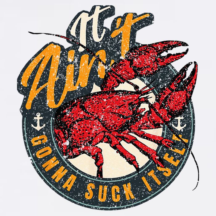 Crawfish Boil Funny Suck Itself Bayou Cajun Seafood Festival Cooling Performance Crew T-Shirt