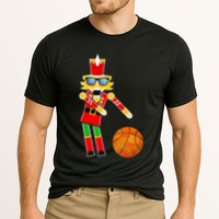 Christmas Basketball Flossing Nutcracker Cooling Performance Crew T-Shirt