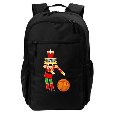 Christmas Basketball Flossing Nutcracker Daily Commute Backpack