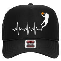 Cute Basketball For  Player Coach Basketball Lovers High Crown Mesh Back Trucker Hat