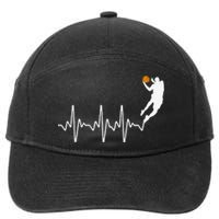 Cute Basketball For  Player Coach Basketball Lovers 7-Panel Snapback Hat