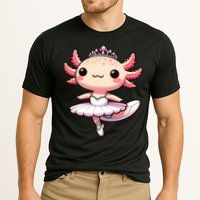Cute Ballerina Funny Ballet Cute Axolotl Funny Dance Cooling Performance Crew T-Shirt
