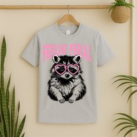 Cute But Feral Feeling Feral Raccon Gift T-Shirt