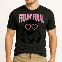 Cute But Feral Feeling Feral Raccon Gift Cooling Performance Crew T-Shirt
