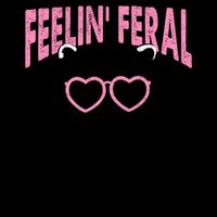 Cute But Feral Feeling Feral Raccon Gift Cooling Performance Crew T-Shirt