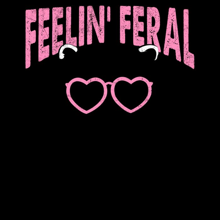 Cute But Feral Feeling Feral Raccon Gift Cooling Performance Crew T-Shirt