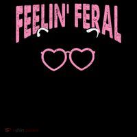 Cute But Feral Feeling Feral Raccon Gift 16 in Basic Backpack