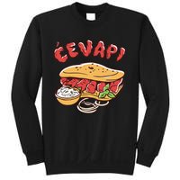 Cevapi Balkan Food Cevapcici Balkan Kitchen Cevape Sweatshirt