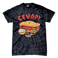 Cevapi Balkan Food Cevapcici Balkan Kitchen Cevape Tie-Dye T-Shirt