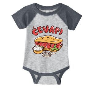 Cevapi Balkan Food Cevapcici Balkan Kitchen Cevape Infant Baby Jersey Bodysuit