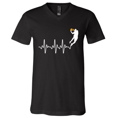 Cute Basketball For Men Women Player Coach Basketball Lovers V-Neck T-Shirt