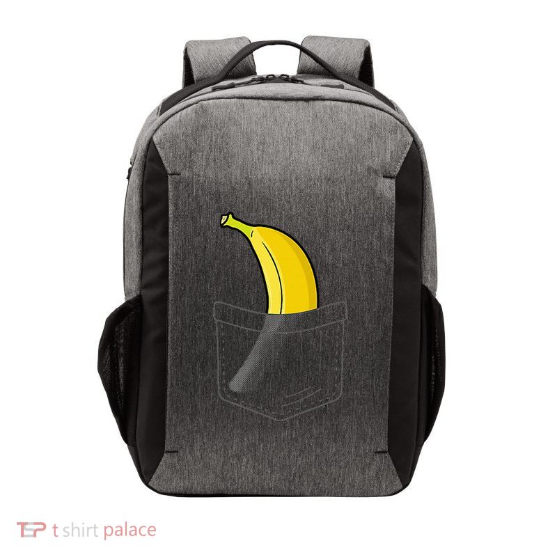 Cool Banana Fruit Lover Banana Yellow Hawaiian Vector Backpack
