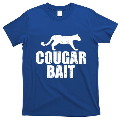 Cougar Bait Funny Gift Cougar Hunting Fishing Dirty Joke Gift T-Shirt