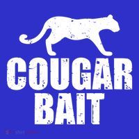 Cougar Bait Funny Gift Cougar Hunting Fishing Dirty Joke Gift Tall T-Shirt