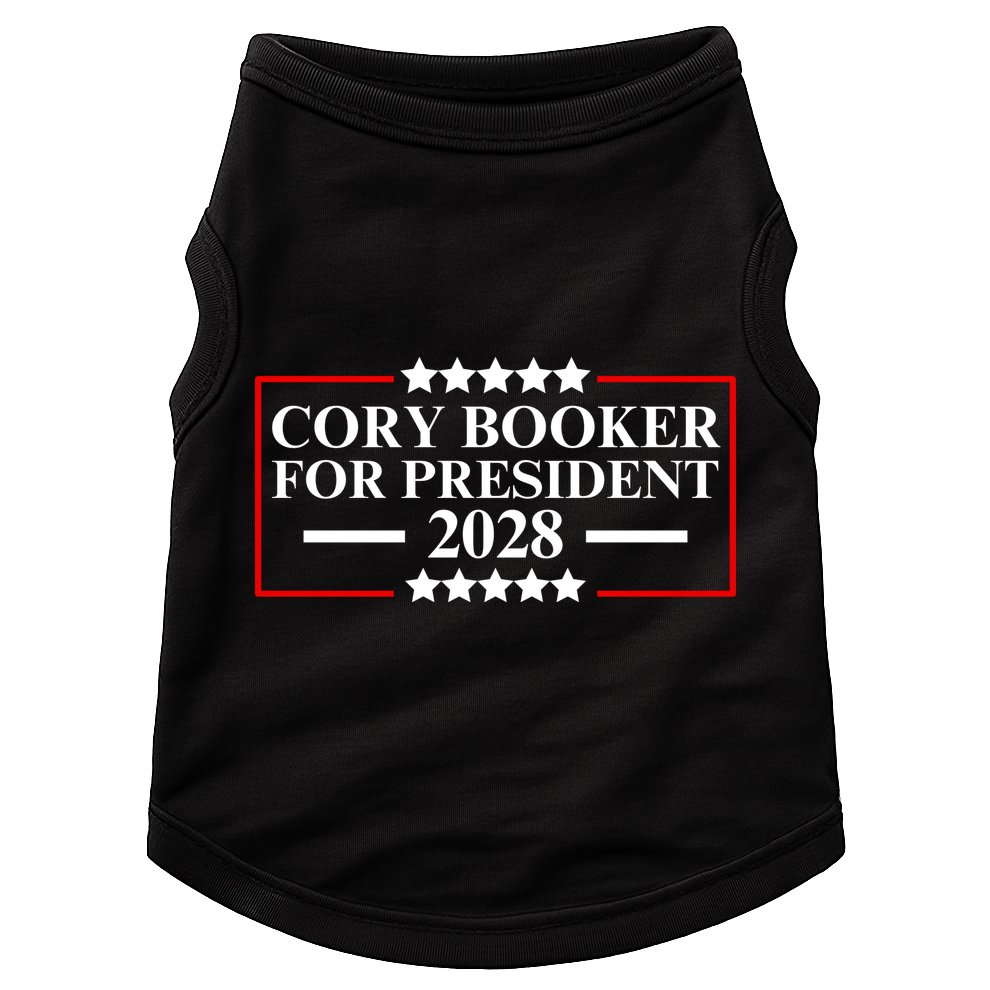 Cory Booker For President 2028 Doggie Tank