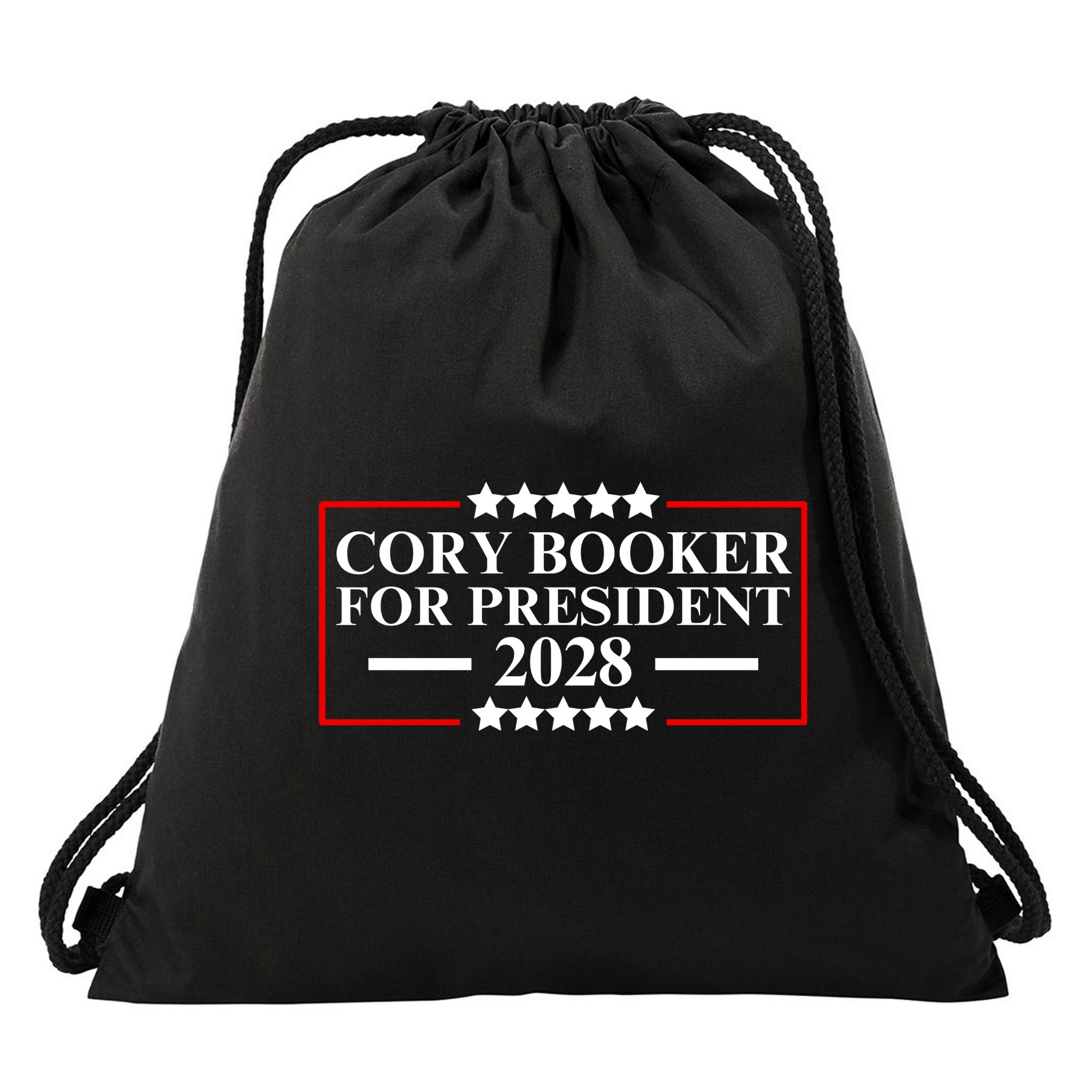 Cory Booker For President 2028 Drawstring Bag