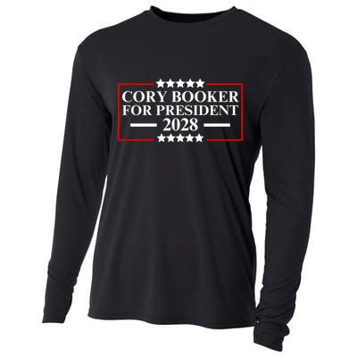 Cory Booker For President 2028 Cooling Performance Long Sleeve Crew