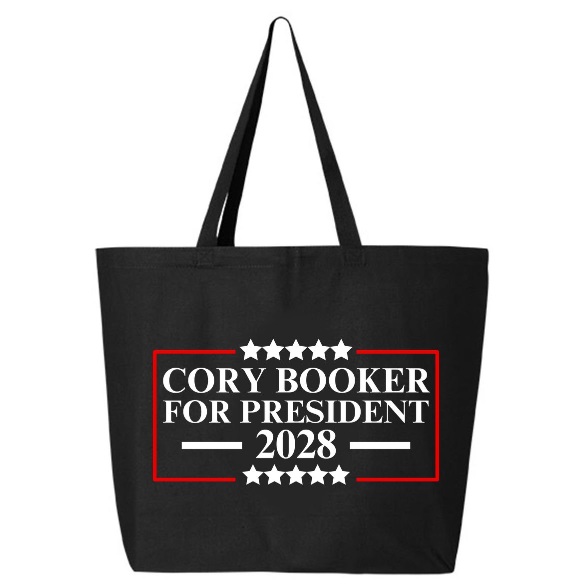 Cory Booker For President 2028 25L Jumbo Tote