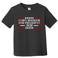 Cory Booker For President 2028 Toddler T-Shirt