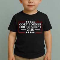 Cory Booker For President 2028 Toddler T-Shirt