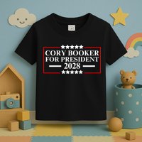 Cory Booker For President 2028 Toddler T-Shirt