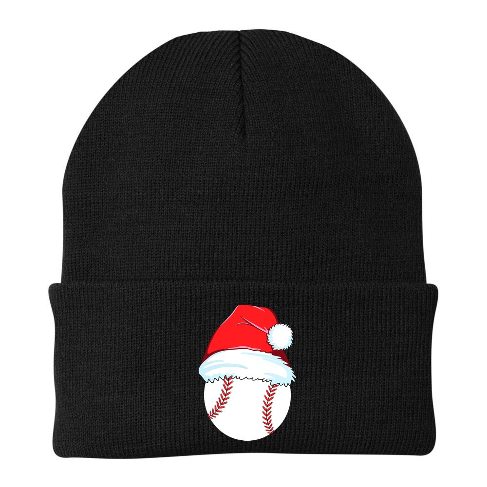 Christmas Baseball For Ball Santa Beanie