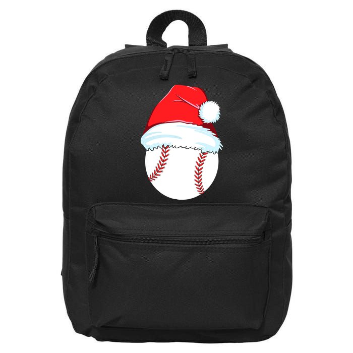 Christmas Baseball For Ball Santa 16 in Basic Backpack
