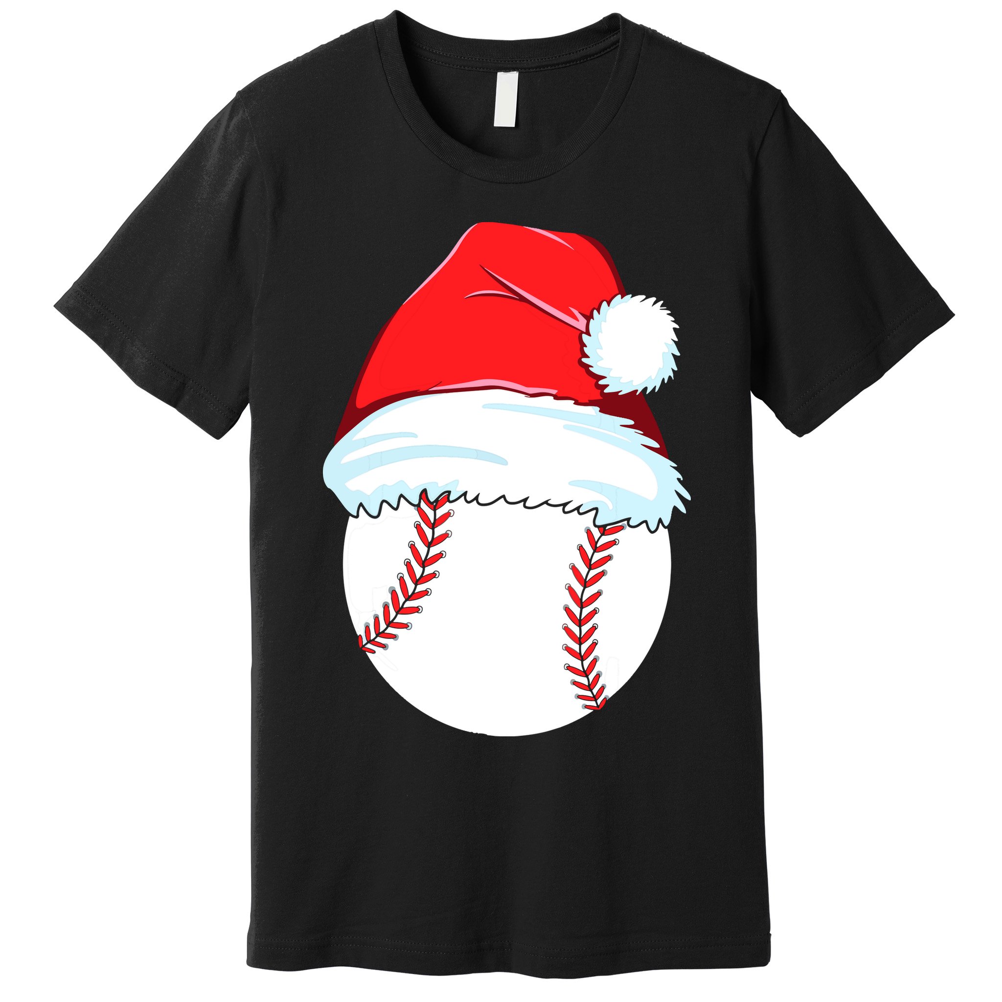 Christmas Baseball For Ball Santa Premium T-Shirt