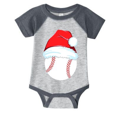 Christmas Baseball For Ball Santa Infant Baby Jersey Bodysuit