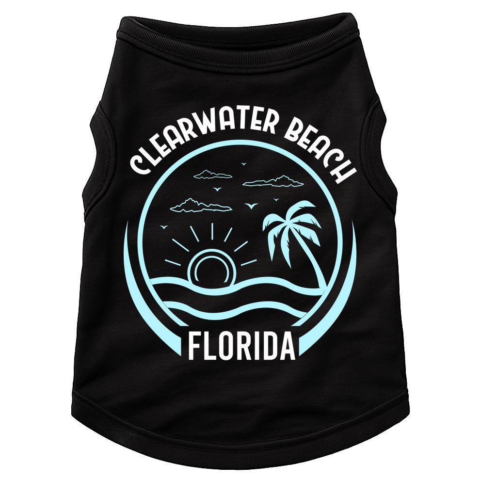 Clearwater Beach Florida Doggie Tank