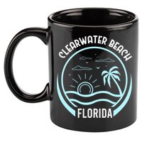 Clearwater Beach Florida 11oz C Handle Ceramic Mug