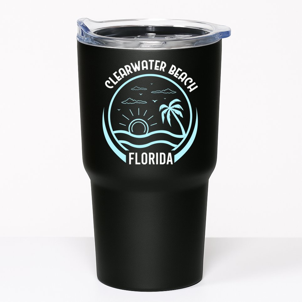 Clearwater Beach Florida Tumbler