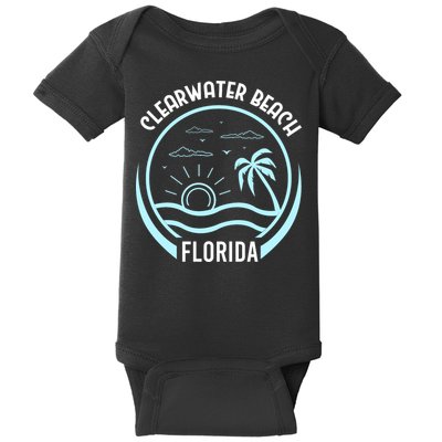 Clearwater Beach Florida Baby Bodysuit