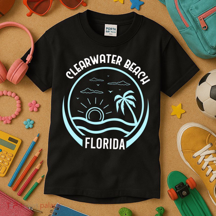 Clearwater Beach Florida Kids T-Shirt