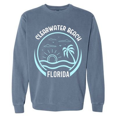 Clearwater Beach Florida Garment-Dyed Sweatshirt