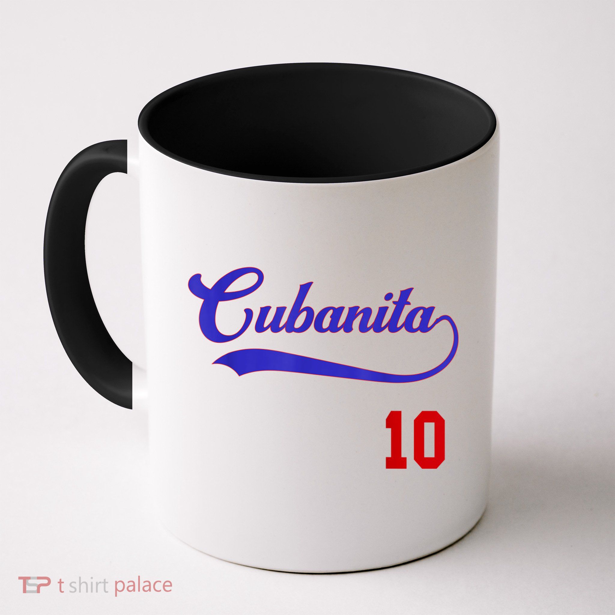 Cubanita Baseball Flag Souvenir Cubana Cuba Women Girl Mug