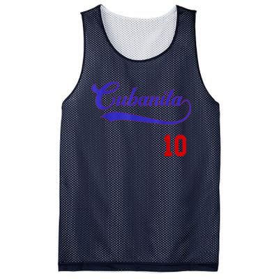 Cubanita Baseball Flag Souvenir Cubana Cuba Women Girl Mesh Reversible Basketball Jersey Tank