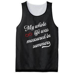 Cousins Beach Forever My Whole Life Was Measured In Summers Mesh Reversible Basketball Jersey Tank