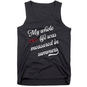 Cousins Beach Forever My Whole Life Was Measured In Summers Tank Top