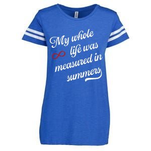 Cousins Beach Forever My Whole Life Was Measured In Summers Enza Ladies Jersey Football T-Shirt