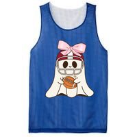 Coquette Bow Funny Ghost Spooky Season Halloween Football Gift Mesh Reversible Basketball Jersey Tank