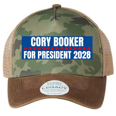 Cory Booker For President 2028, Cool Cory Booker 2028 Legacy Tie Dye Trucker Hat