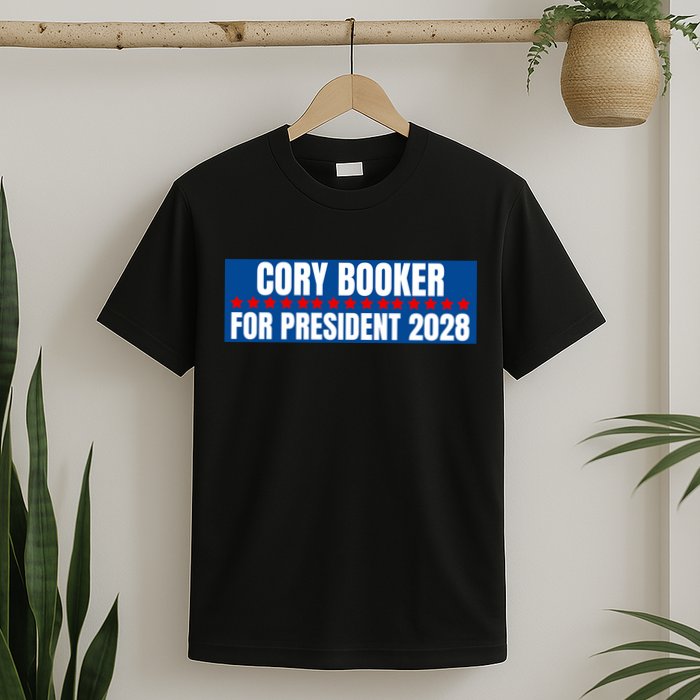 Cory Booker For President 2028, Cool Cory Booker 2028 T-Shirt