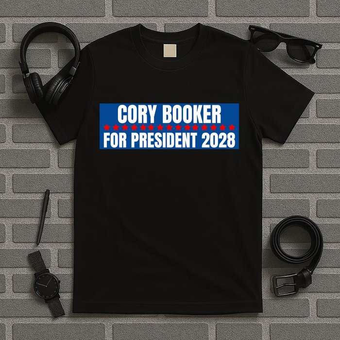Cory Booker For President 2028, Cool Cory Booker 2028 T-Shirt
