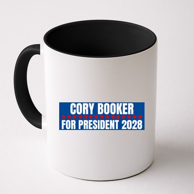 Cory Booker For President 2028, Cool Cory Booker 2028 Mug