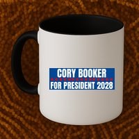 Cory Booker For President 2028, Cool Cory Booker 2028 Mug
